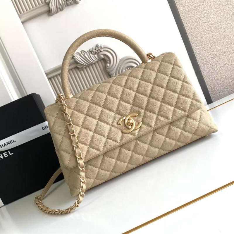 Ch**el top handle bags